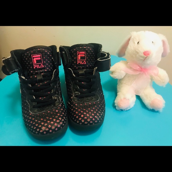 Toddler Fila High Top Sneakers Size 11 Sold as is - Picture 5 of 5